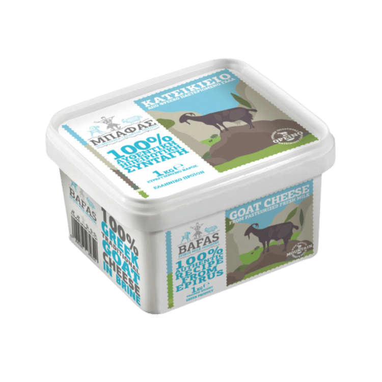 Feta in Scheiben (1Kg Box) Bafas von Bafas bei Araxxon  - Hochwertiges griechisches Produkt.   Feta in Scheiben (1Kg Box) Bafas από Bafas στο Araxxon  - Αυθεντικό ελληνικό προϊόν.